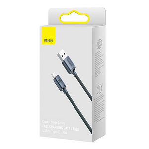 Baseus Crystal Shine cable USB to USB-C, 100W, 1.2m (black) (6 foto / 7)