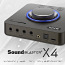 Creative Sound Blaster X4 Hi-res 7.1 Внешний USB-ЦАП-усилитель (фото #1)