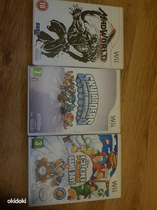 3 Wii mängu (1 foto / 1)