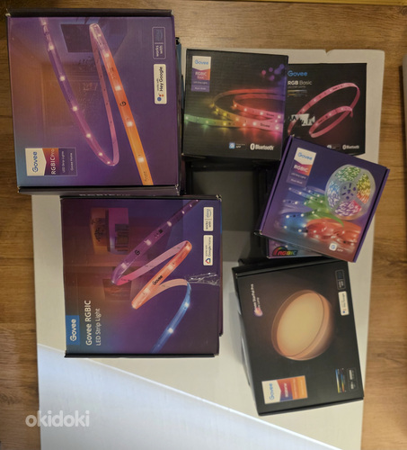 Govee led ribad, paneelid ja lambid