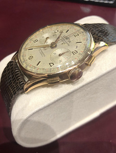Coresa Cronograph 18K Kuld 1950-1959 (2 foto / 9)