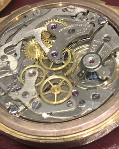 Coresa Cronograph 18K Kuld 1950-1959 (8 foto / 9)