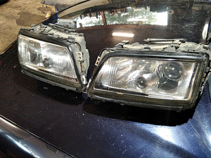 Peeglid kroom kated peal. Audi a8 d2 pre fl ja esituled xen. (6 foto / 6)