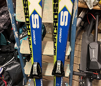 Комплект деских горных лыж Nordica + Head + шлем UVEX