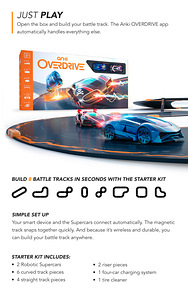 Mänguasja auto rada OVERDRIVE ANKI (1 foto / 6)