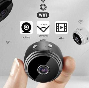WiFi HD 1080p nutikas salvestav MINI valvekaamera (4 foto / 10)