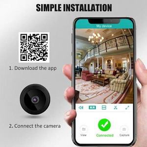 WiFi HD 1080p nutikas salvestav MINI valvekaamera (5 foto / 10)