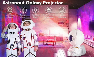 Öövalgusprojektor Astronaut (5 foto / 8)