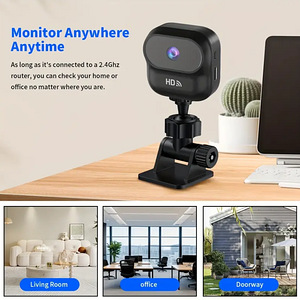 Mini WiFi kaamera liikumistuvastusega (4 foto / 8)