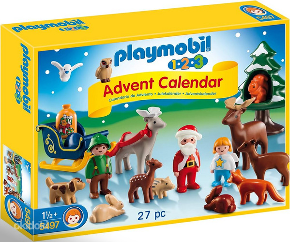 Playmobil конструктор 5497 Рождественский набор Адвент-календарь (фото #1)