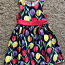 Красивое праздничное платье с тюльпанами, размер 6 лет (фото #1)