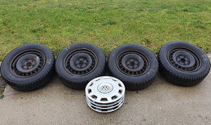 195/65R15 Audi/VW veljed koos rehvidega ja ilukilpidega (1 foto / 9)