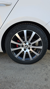 Skoda veljed 5x112 17" koos Continental lamelliga (3 foto / 6)