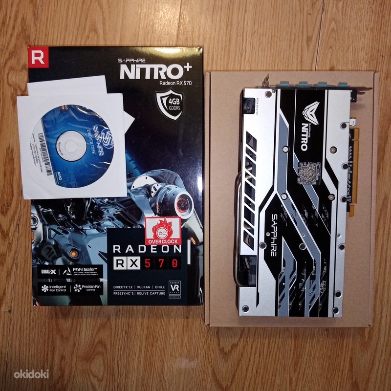 Sapphire Nitro Radeon RX 570 4GB GDDR5 Tallinn okidoki