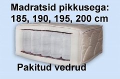 Матрас ANU Pocket длиной 185, 190, 195, 200 см (2 фото из 3)