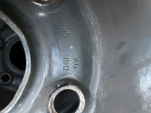 15" volkswagen/audi originaal plekkveljed 5x112 (3 foto / 5)