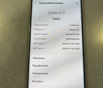 Samsung Galaxy S10 128GB Prism Black (Kasutatud, seisukord A