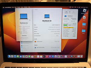 MacBook Air 13 Retina, 2018 1.6GHz Core i5, 128GB 8GB (3 foto / 6)