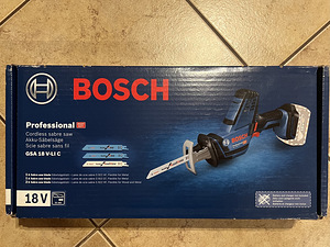 НОВИНКА! Аккумуляторная сабельная пила Bosch GSA 18 V-LI C