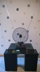 Onkyo TX-18 Receiver + Samsung kõlarid + võimendiga antenn (1 foto / 7)