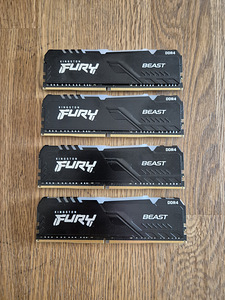 Kingston Fury Beast RGB DDR4 U-DIMM (3 фото из 5)