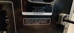 Kenwood KRF-V4080D A/V Ressiiver + pult (6 foto / 7)
