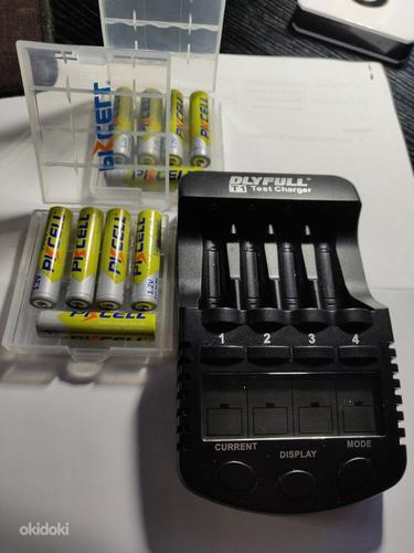 Зарядное устройство DlyFull + 15 ААА аккумуляторов (фото #3)