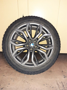 BMW Style 375 20" 5X120 X5 X6 + talverehvid 275/45R20 (1 foto / 4)