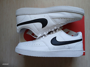 Nike meeste vabaajajalatsid COURT VISION LO NN, valge-must (2 foto / 3)