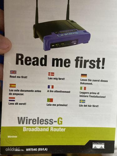 Wireless router Linksys WRT54G (foto #2)