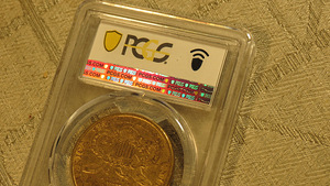 KULDMÜNT 20 USA DOLLARIT 1897 , PCGS SERTIFIKAAT VF35 (10 foto / 10)