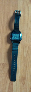 Часы casio W800-H мужские часы черные электронные часы
