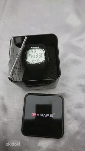 Мужские спортивные часы pANARS WR50M, черные (фото #3)