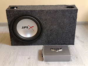 Subwoofer + võimendi (1 foto / 4)
