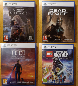 Игры для PS5: Jedi Survivor, Lego Star Wars, Dead Space, Mir