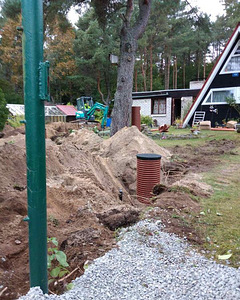 Vesi, kanalisatsioon, drenaaž. Reoveemahutite paigaldus (8 foto / 10)