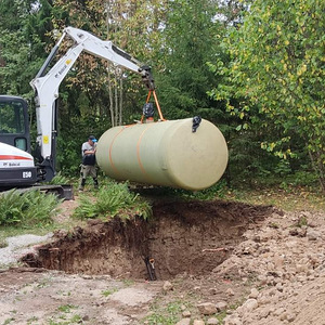 Vesi, kanalisatsioon, drenaaž. Reoveemahutite paigaldus (3 foto / 10)