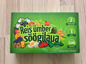 Настольная игра "Путешествие вокруг обеденного стола"