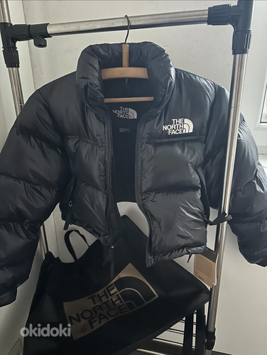 The North Face NUPTSE SHORT JACKET - Пуховик - черный