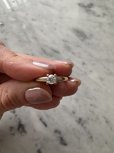 Sõrmus teemantiga 0.33ct (3 foto / 7)
