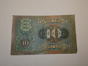 10 krooni 1937 aasta (1 foto / 2)