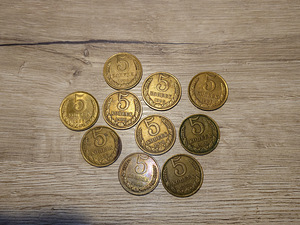 5 kopikalised ( 10tk ) 1979-1991 (1 foto / 1)