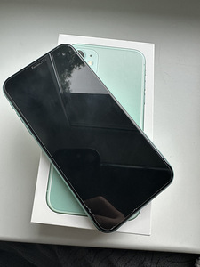 iPhone 11, зелёный/мятный, 128 ГБ (2 фото из 8)