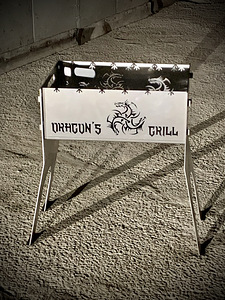 Kokkupandav grill / grill (8 foto / 10)