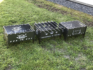 Kokkupandav grill / grill (9 foto / 10)