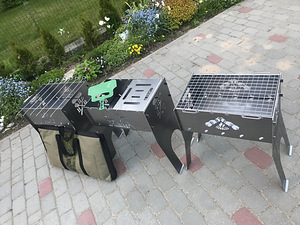 Kokkupandav grill / grill (10 foto / 10)