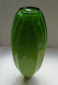Disainer roheline vaas 30 cm (2 foto / 5)