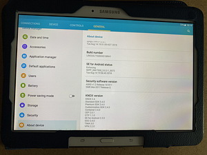 Tahvelarvuti Samsung (4 foto / 7)