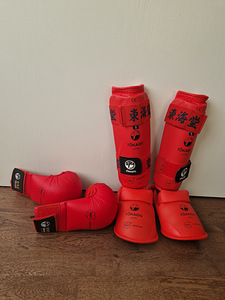 Karate jalakaitsmed ja kindad, suurus S (1 foto / 3)
