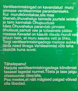 Muru õhutamise naelikud (2 foto / 2)